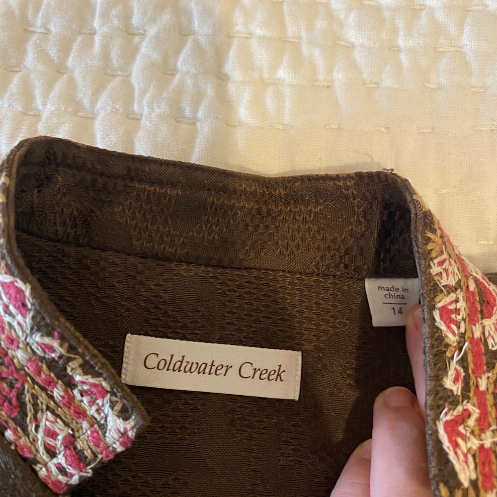 Embroidered blazer